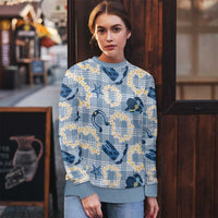 Aloha Hawaii Paniolo Jeans Palaka Ugly Christmas Sweater Coastal Rodeo - Polynesian Pride