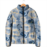 Aloha Hawaii Paniolo Jeans Palaka Padded Jacket Coastal Rodeo - Polynesian Pride