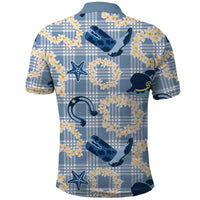 Aloha Hawaii Paniolo Jeans Palaka Polo Shirt Coastal Rodeo - Polynesian Pride