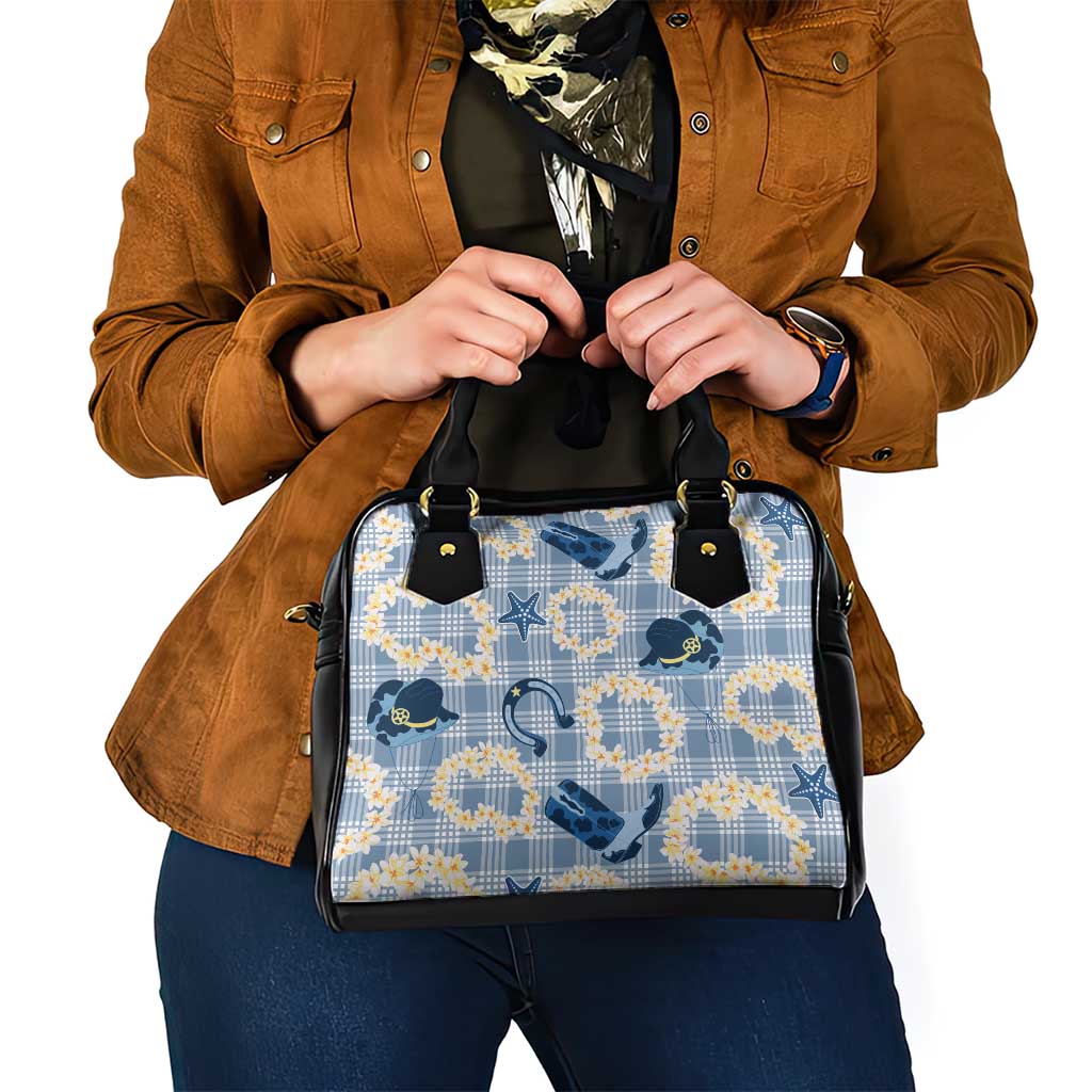 Aloha Hawaii Paniolo Jeans Palaka Shoulder Handbag Coastal Rodeo LT7 - Polynesian Pride