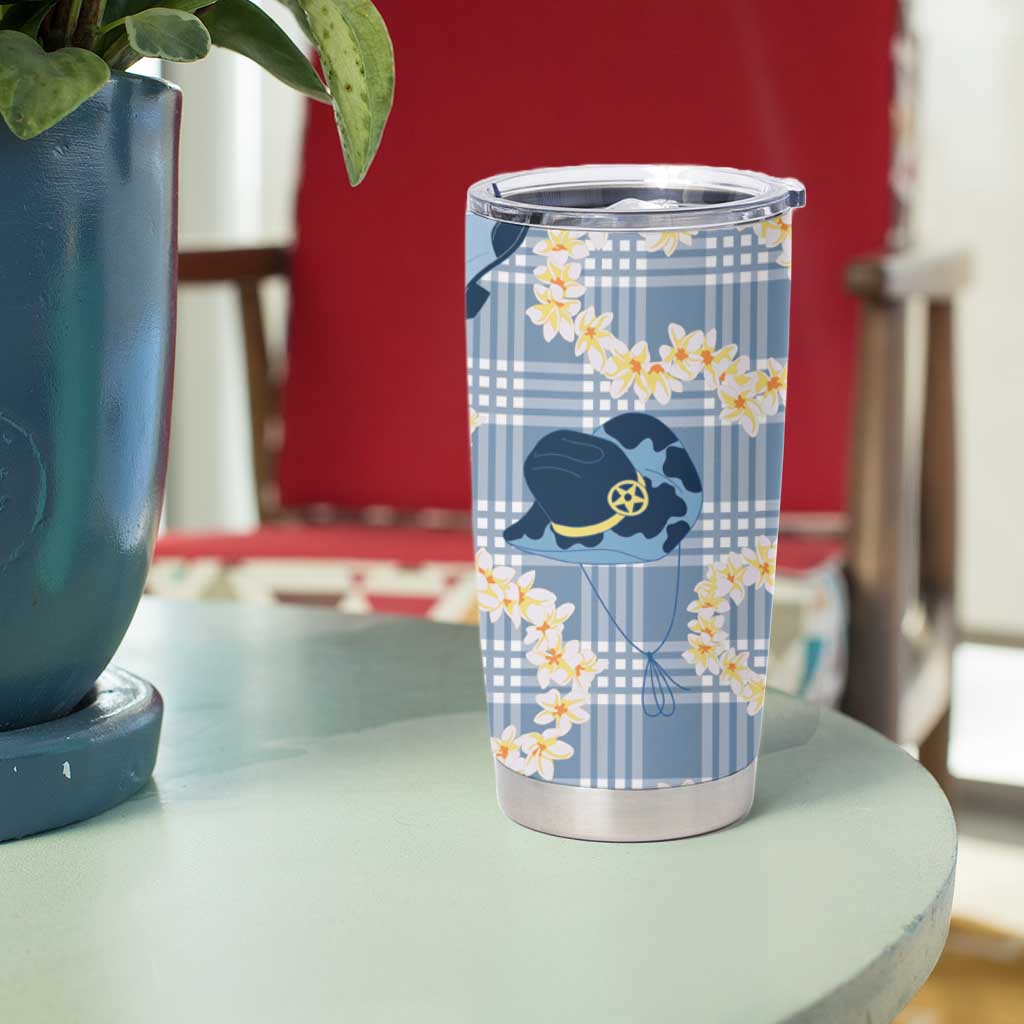 Aloha Hawaii Paniolo Jeans Palaka Tumbler Cup Coastal Rodeo LT7 - Polynesian Pride