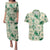 Aloha Hawaii Paniolo Mint Palaka Couples Matching Puletasi and Hawaiian Shirt Coastal Rodeo - Polynesian Pride