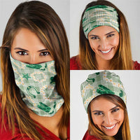 Aloha Hawaii Paniolo Mint Palaka Neck Gaiter Coastal Rodeo LT7 - Polynesian Pride