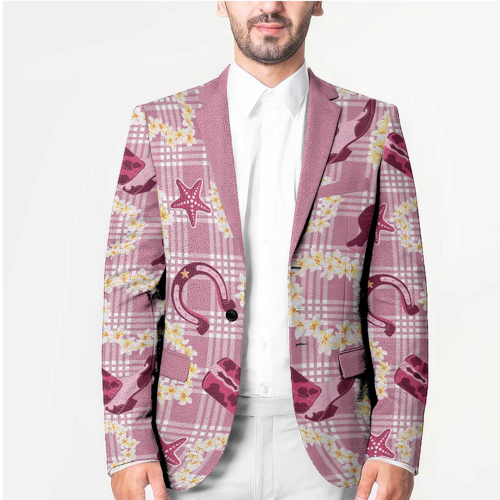 Aloha Hawaii Paniolo Lokelani Rose Palaka Blazer Coastal Rodeo - Polynesian Pride