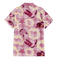 Aloha Hawaii Paniolo Lokelani Rose Palaka Family Matching Mermaid Dress and Hawaiian Shirt Coastal Rodeo LT7 - Polynesian Pride