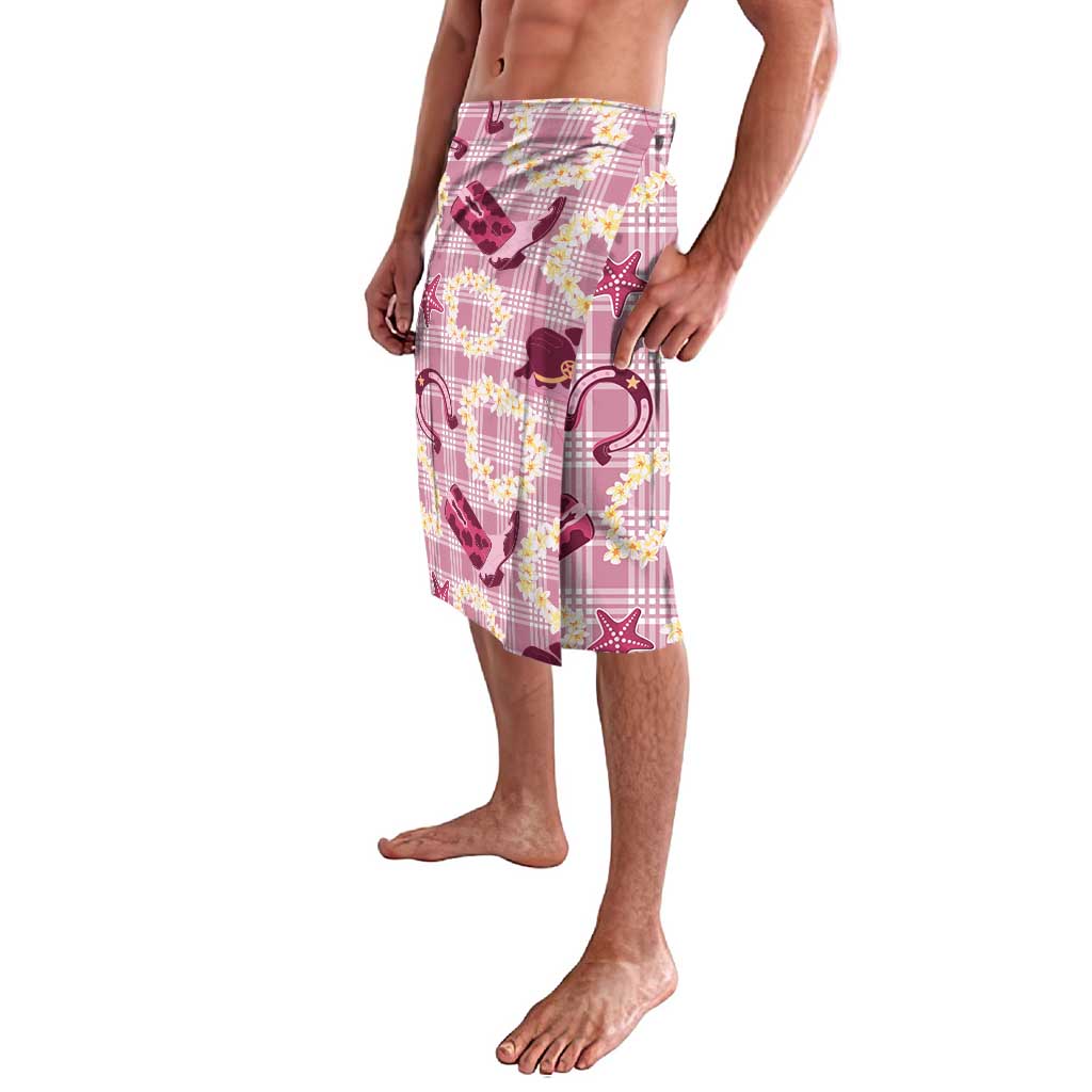 Aloha Hawaii Paniolo Lokelani Rose Palaka Lavalava Coastal Rodeo - Polynesian Pride