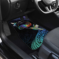 Polynesian Cancers Awareness Car Mats Hummingbird - Fly High Until We Meet Again LT7 - Polynesian Pride