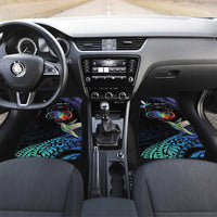 Polynesian Cancers Awareness Car Mats Hummingbird - Fly High Until We Meet Again LT7 Set 2pcs - Front Colorful - Polynesian Pride