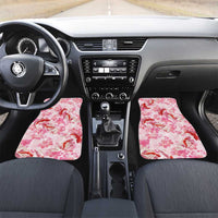 Pink Palaka Hawaii Aloha Car Mats Koi Pond Mix Sakura - Polynesian Pride