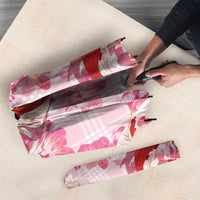 Pink Palaka Hawaii Aloha Umbrella Koi Pond Mix Sakura LT7 - Polynesian Pride