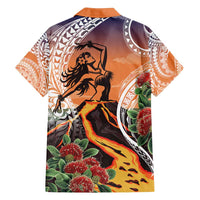 Hawaii Women's Day Tribal Family Matching Puletasi and Hawaiian Shirt Pele Honua Mea LT7 - Polynesian Pride