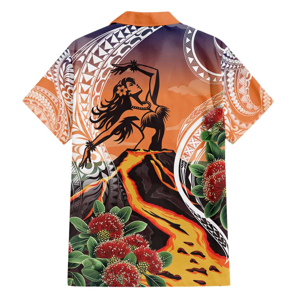 Hawaii Women's Day Tribal Hawaiian Shirt Pele Honua Mea