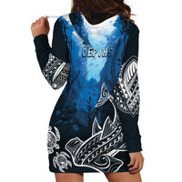 World Ocean Day Pasifika Hoodie Dress Awaken New Depths LT7 - Polynesian Pride