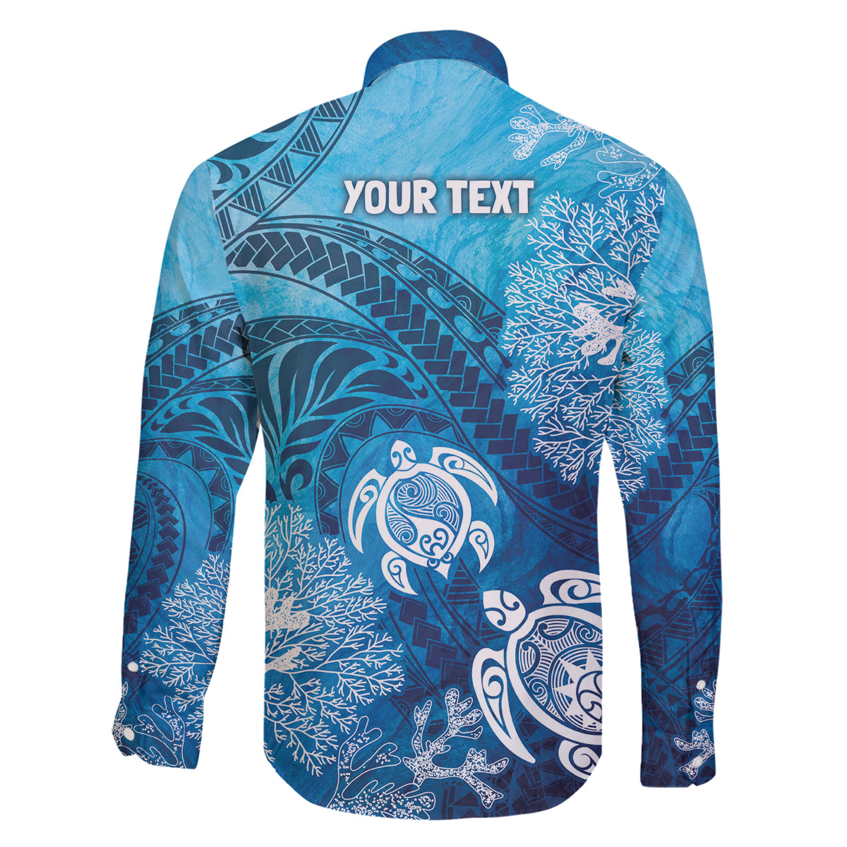 Hawaii World Ocean Day Family Matching Mermaid Dress and Hawaiian Shirt Kakau Turtles LT7 - Polynesian Pride