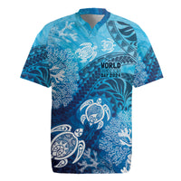 Hawaii World Ocean Day Rugby Jersey Kakau Turtles