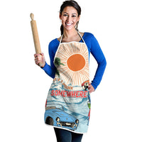 Summer Holiday It's 5 o'clock Somewhere Vintage Hawaii Apron LT7 - Polynesian Pride