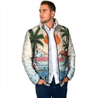 Summer Holiday It's 5 o'clock Somewhere Vintage Hawaii Padded Jacket LT7 - Polynesian Pride