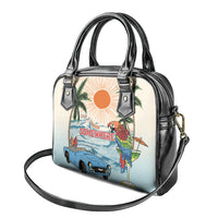 Summer Holiday It's 5 o'clock Somewhere Vintage Hawaii Shoulder Handbag