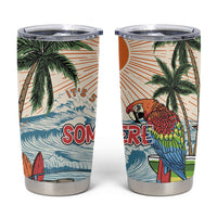Summer Holiday It's 5 o'clock Somewhere Vintage Hawaii Tumbler Cup