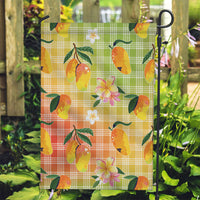 Aloha Hawaii Palaka Print Mango Plumeria Garden Flag Tropical Vibes LT7 Garden Flag Multicolor - Polynesian Pride