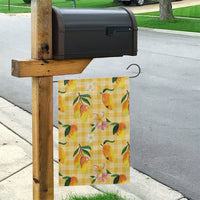 Aloha Hawaii Palaka Print Mango Plumeria Garden Flag Fresh Lemon LT7 - Polynesian Pride