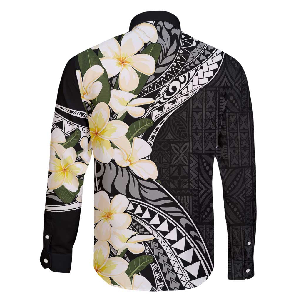 Aloha Hawaii Festive Family Matching Long Sleeve Bodycon Dress and Hawaiian Shirt Frangipani Lace Classic LT7 - Polynesian Pride