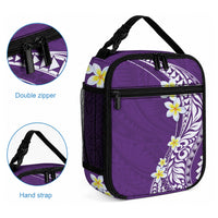 Hawaii Aloha Lunch Bag Plumeria Vintage - Violet