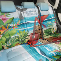Aloha Honolulu Festival Back Car Seat Cover Ukulele By The Shore LT7 - Polynesian Pride