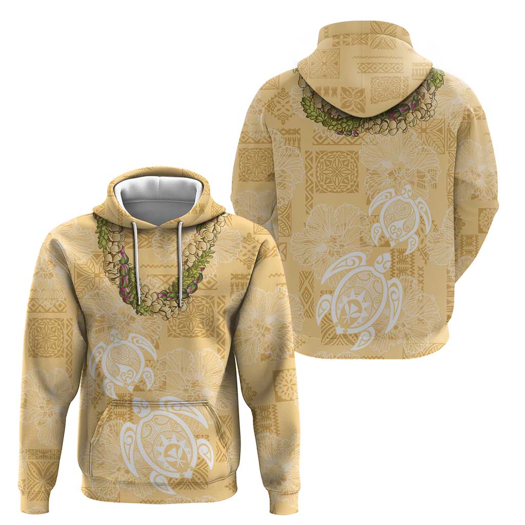 Aloha Honolulu Festival Zip Hoodie Hawaii Kapa Mix Flowers Lei LT7 - Polynesian Pride