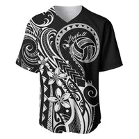 Polynesia Beach Volleyball Personalized Baseball Jersey Basic