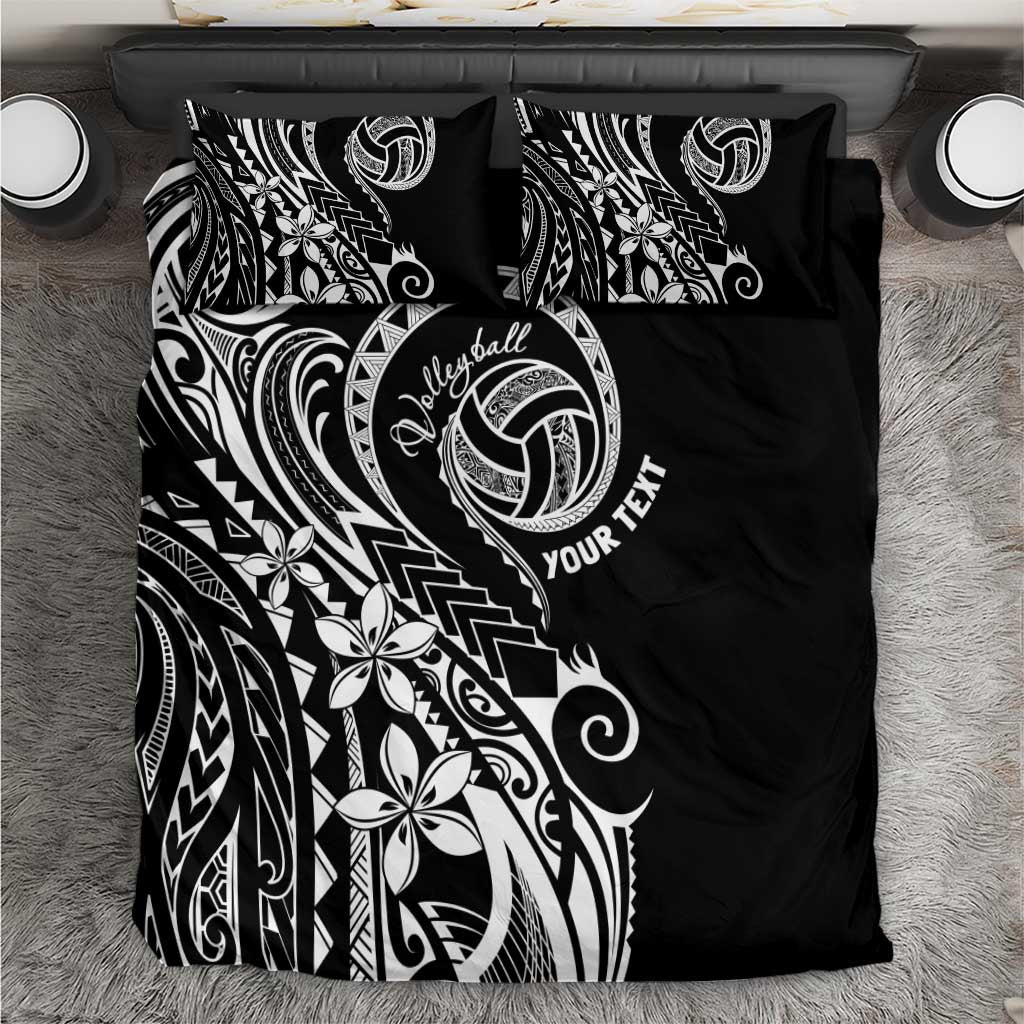 Polynesia Beach Volleyball Personalized Bedding Set Basic LT7 Black - Polynesian Pride