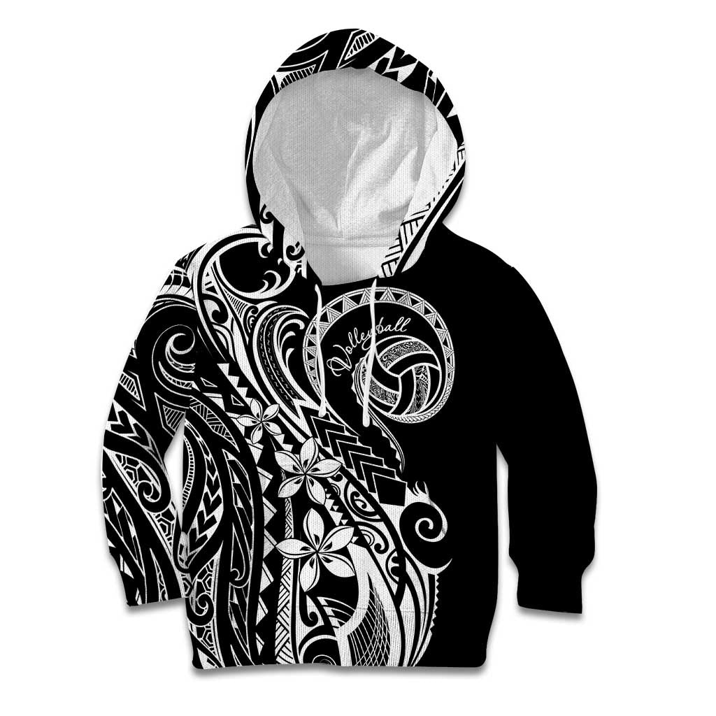Polynesia Beach Volleyball Personalized Kid Hoodie Basic LT7 Hoodie Black - Polynesian Pride
