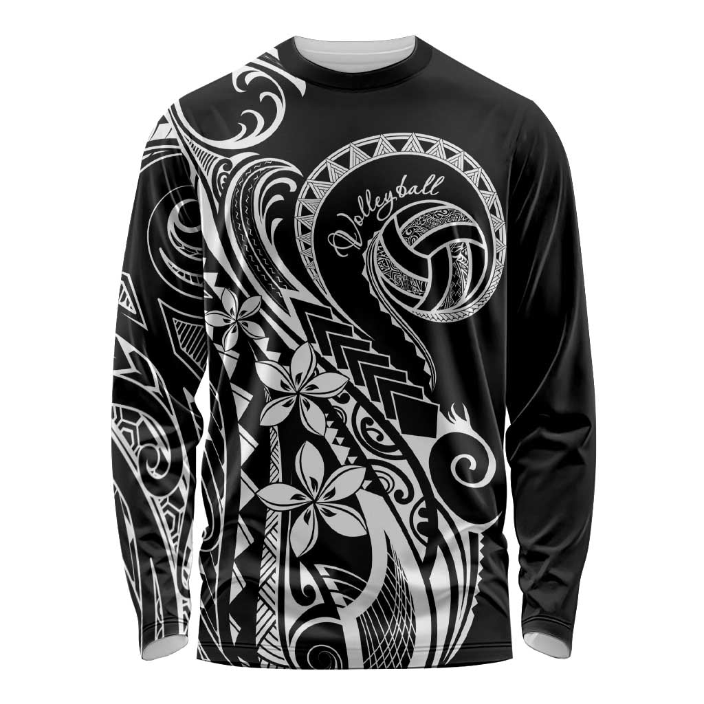 Polynesia Beach Volleyball Personalized Long Sleeve Shirt Basic