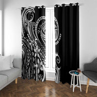 Polynesia Beach Volleyball Personalized Window Curtain Basic
