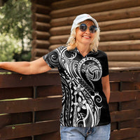 Polynesia Beach Volleyball Personalized Women Polo Shirt Basic
