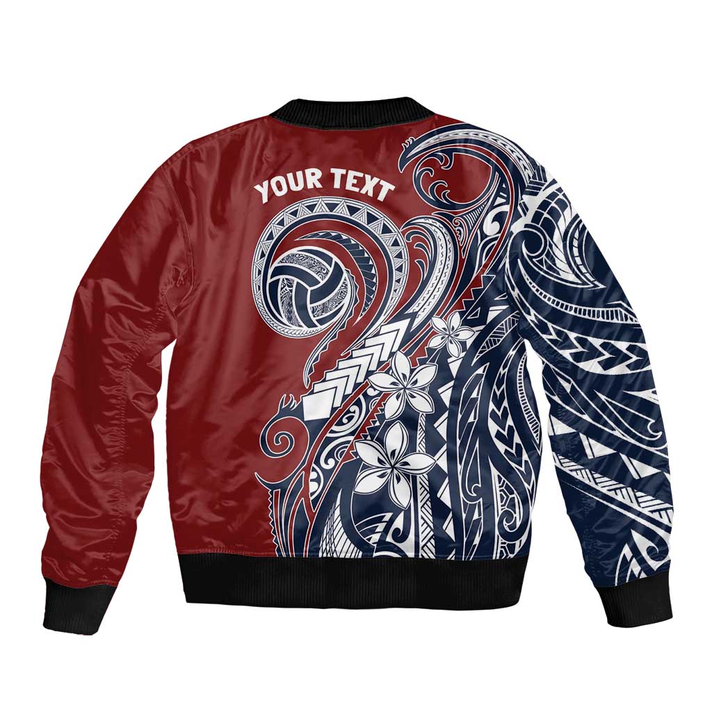 Polynesia Beach Volleyball Personalized Bomber Jacket Special