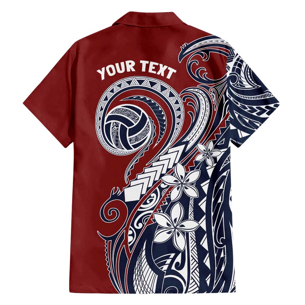 Polynesia Beach Volleyball Personalized Family Matching Tank Maxi Dress and Hawaiian Shirt Special