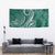 Polynesia Plumeria Lei Tapestry Sage Green Curves Motif