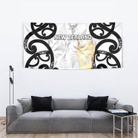 New Zealand WC2026 White Tapestry Silver Fern LT7 - Polynesian Pride