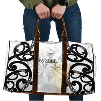 New Zealand WC2026 White Travel Bag Silver Fern