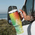 Polynesia Tumbler With Handle Plumeria Reggae Curves