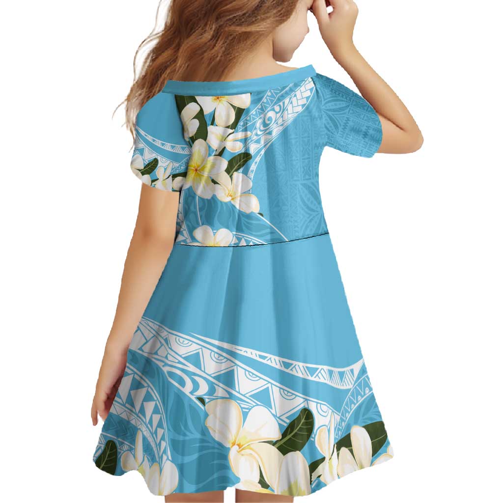Aloha Hawaii Festive Family Matching Summer Maxi Dress and Hawaiian Shirt Frangipani Lace Classic - Turquoise LT7 - Polynesian Pride