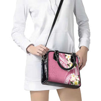 Aloha Hawaii Festive Shoulder Handbag Frangipani Lace Classic - Rosy LT7 - Polynesian Pride