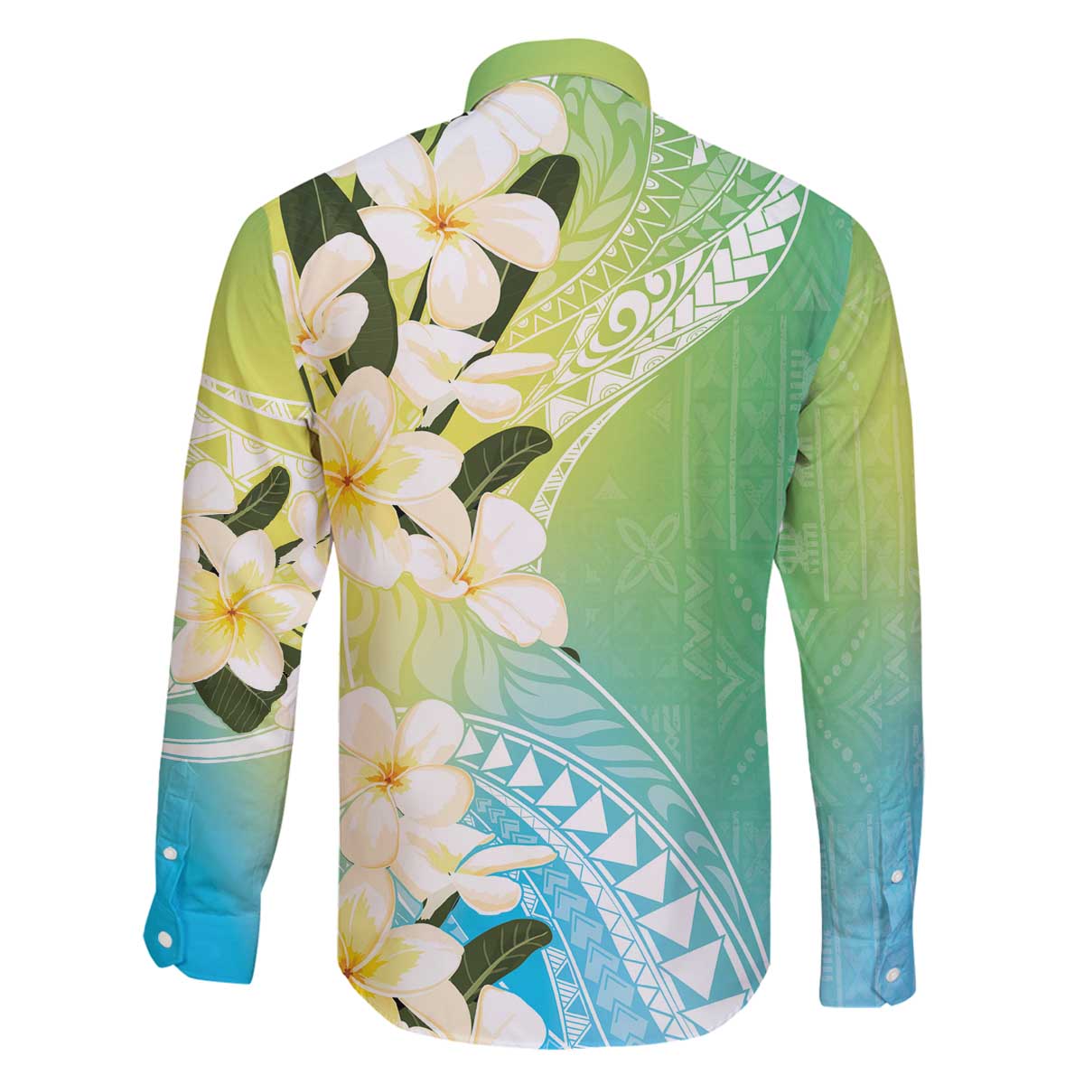 Aloha Hawaii Festive Family Matching Puletasi and Hawaiian Shirt Frangipani Lace Classic - Summer Vibes LT7 - Polynesian Pride