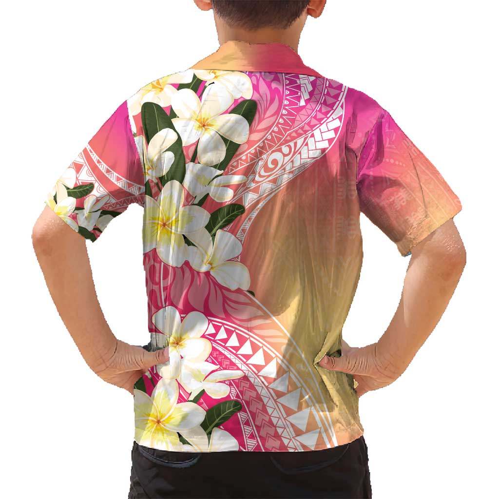 Aloha Hawaii Festive Family Matching Long Sleeve Bodycon Dress and Hawaiian Shirt Frangipani Lace Classic - Spring Vibes LT7 - Polynesian Pride