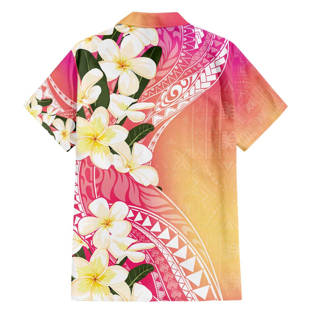Aloha Hawaii Festive Family Matching Off Shoulder Maxi Dress and Hawaiian Shirt Frangipani Lace Classic - Spring Vibes LT7 - Polynesian Pride