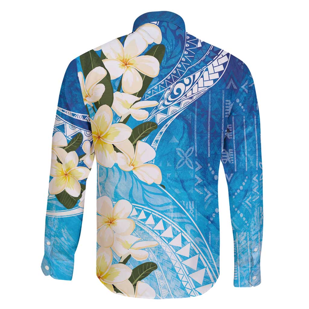Aloha Hawaii Festive Family Matching Mermaid Dress and Hawaiian Shirt Frangipani Lace Classic - Oceanic LT7 - Polynesian Pride