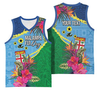Personalized Malampa Fiji Day Together We Grow Basketball Jersey Special Tapa Mix LT7 - Polynesian Pride