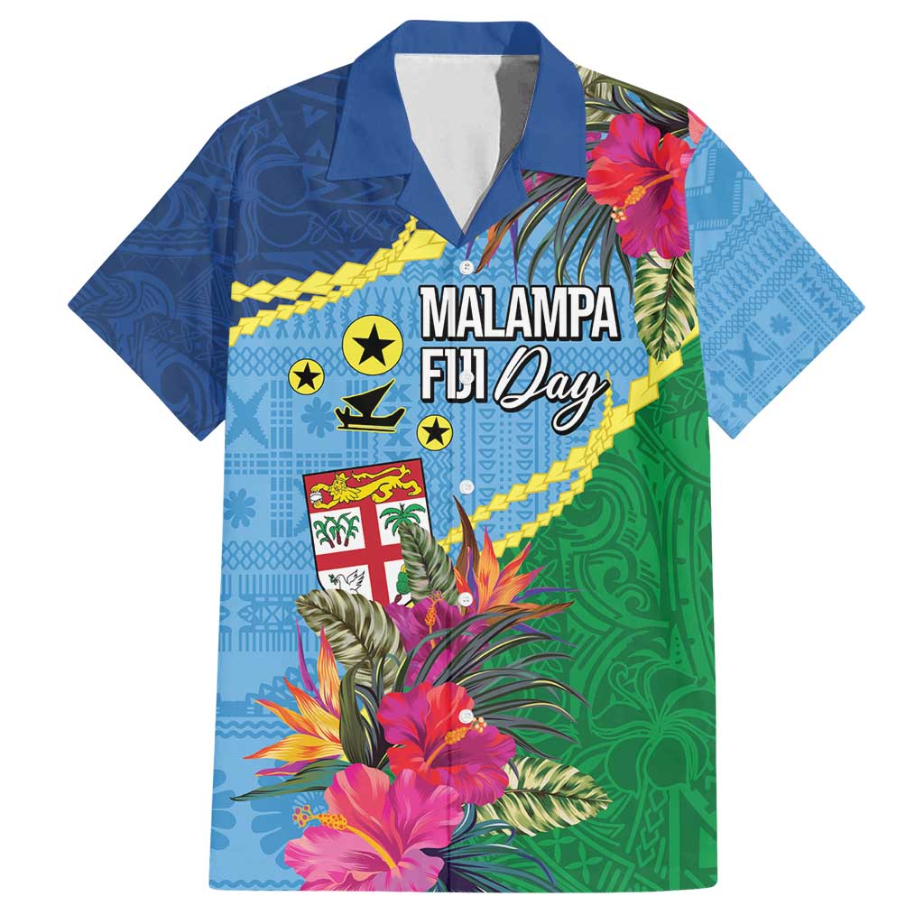 Personalized Malampa Fiji Day Together We Grow Family Matching Long Sleeve Bodycon Dress and Hawaiian Shirt Special Tapa Mix LT7 Dad's Shirt - Short Sleeve Colorful - Polynesian Pride