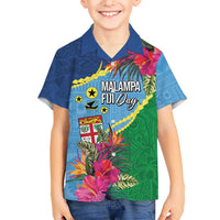 Personalized Malampa Fiji Day Together We Grow Kid Hawaiian Shirt Special Tapa Mix LT7 Kid Colorful - Polynesian Pride